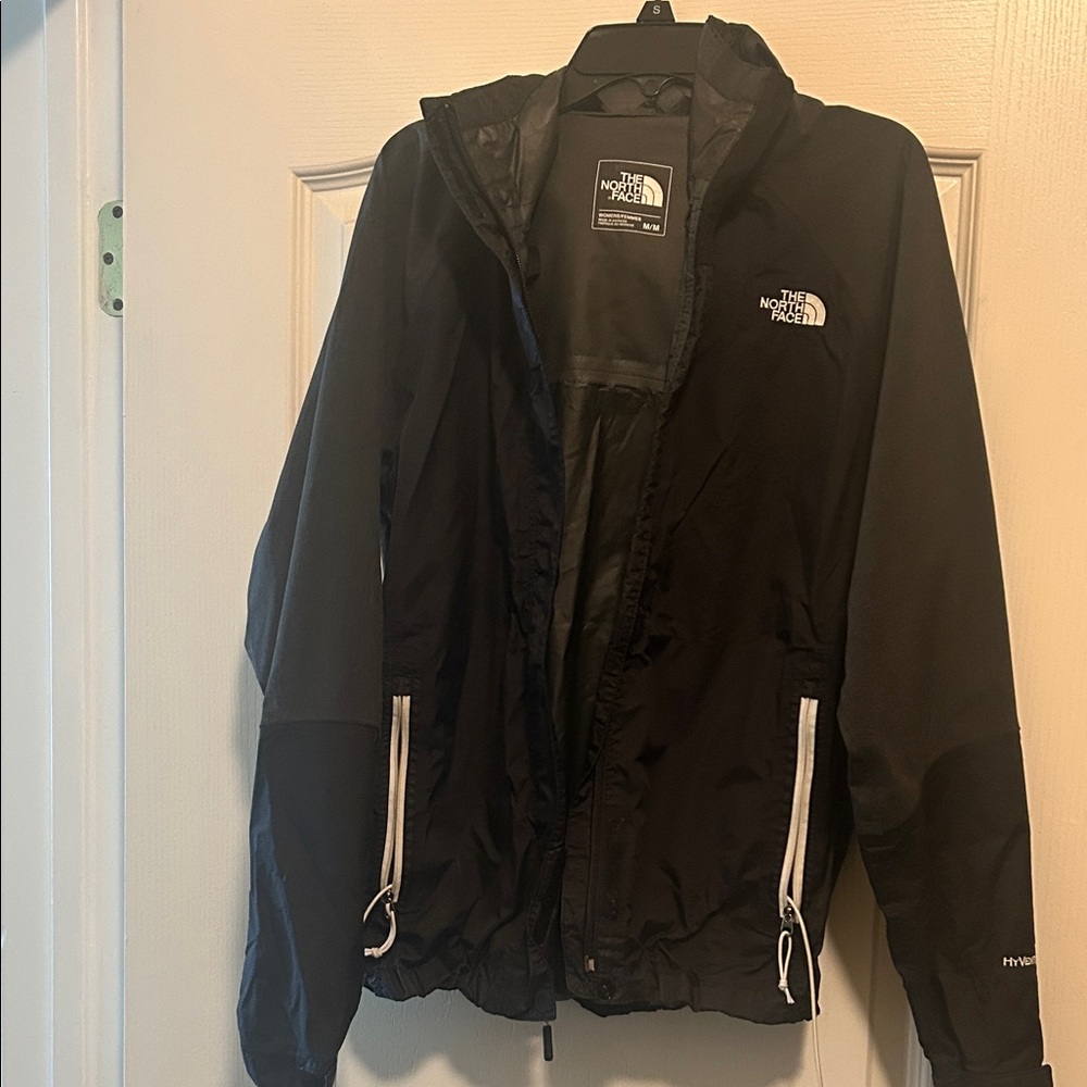 The North Face Black and White Windbreaker